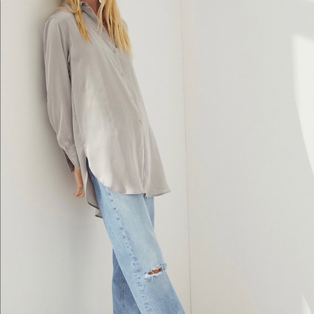 Satin shirt